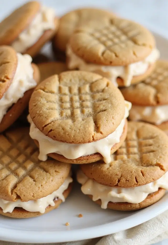 26 Creative Ice Cream Sandwich Recipes You’ll Want to Save 1 26 Creative Ice Cream Sandwich Recipes You’ll Want to Save - 1. Cookie Butter Ice Cream Sandwiches