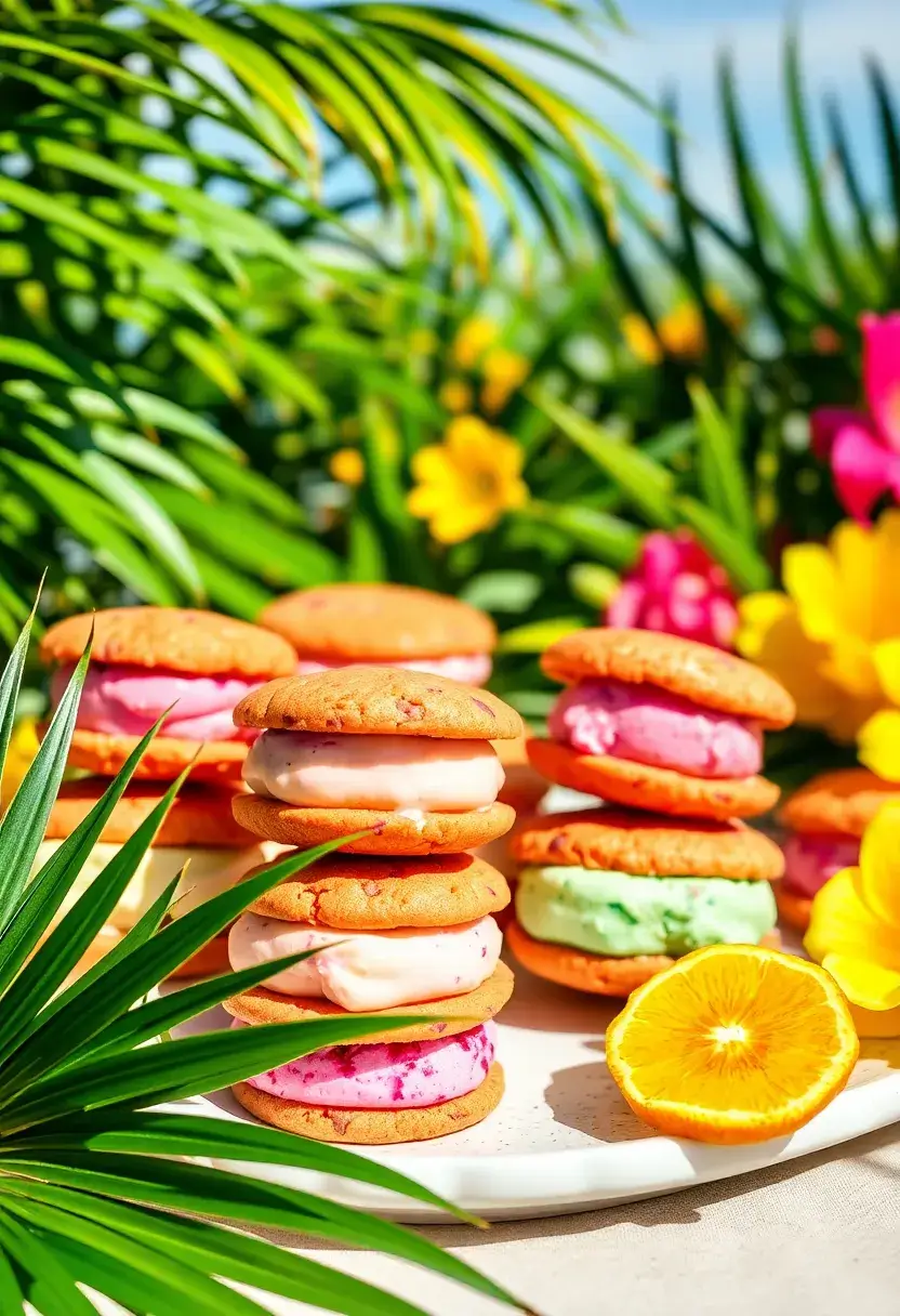 26 Creative Ice Cream Sandwich Recipes You’ll Want to Save 24 26 Creative Ice Cream Sandwich Recipes You’ll Want to Save - 24. Hummingbird Ice Cream Sandwiches