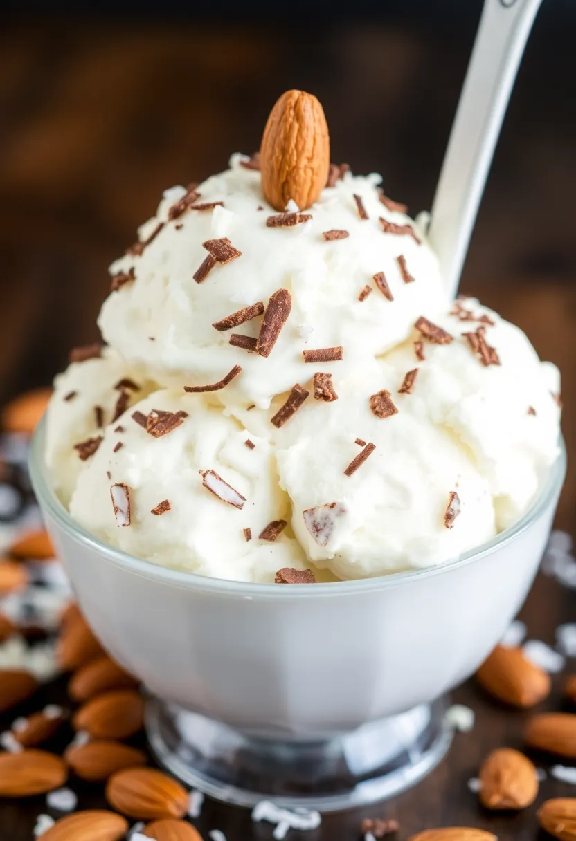 26 Krups Ice Cream Maker Recipes: Classic and Modern 26 26 Krups Ice Cream Maker Recipes: Classic and Modern - 26. Almond Joy Ice Cream