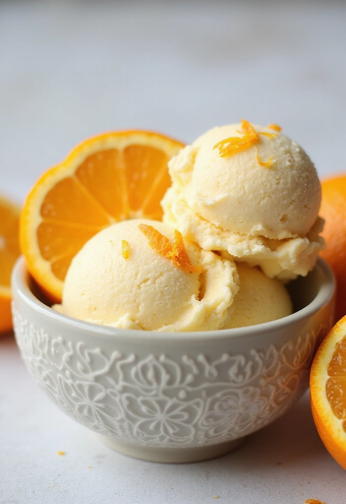 26 Ninja Creami Ice Cream Recipes Sugar Free and Guilt Free 15 26 Ninja Creami Ice Cream Recipes Sugar Free and Guilt Free - 15. Sweet Orange Cream
