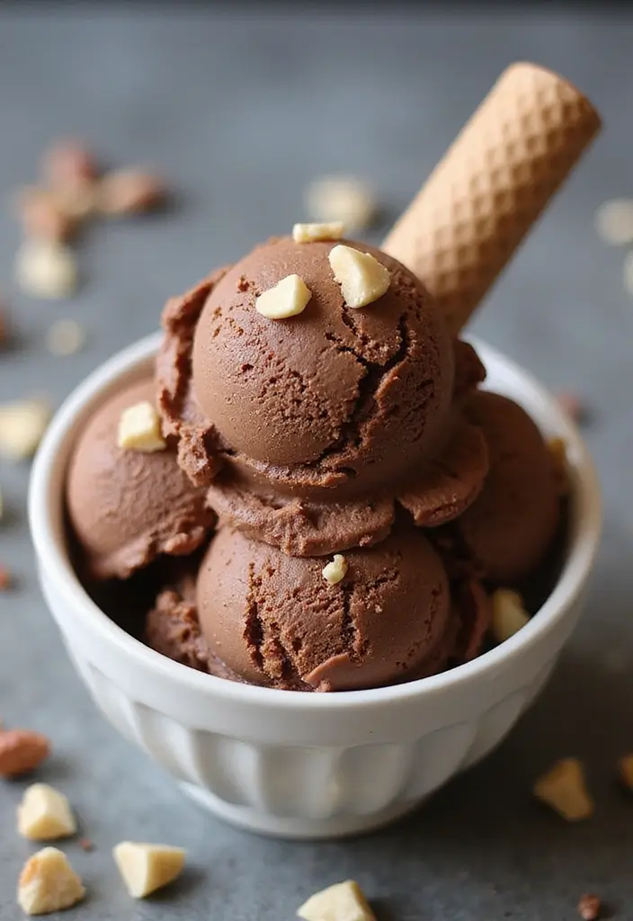 26 Ninja Creami Ice Cream Recipes Sugar Free and Guilt Free 20 26 Ninja Creami Ice Cream Recipes Sugar Free and Guilt Free - 20. Chocolate Hazelnut Ice Cream
