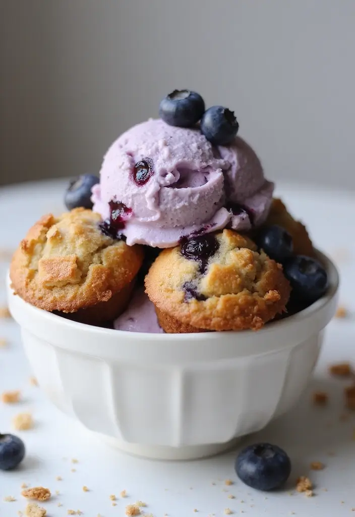 26 Ninja Creami Ice Cream Recipes Sugar Free and Guilt Free 24 26 Ninja Creami Ice Cream Recipes Sugar Free and Guilt Free - 24. Blueberry Muffin Ice Cream