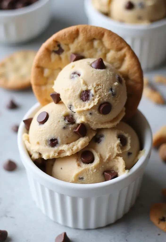 26 Ninja Creami Ice Cream Recipes Sugar Free and Guilt Free 25 26 Ninja Creami Ice Cream Recipes Sugar Free and Guilt Free - 25. Chocolate Chip Cookie Dough Ice Cream