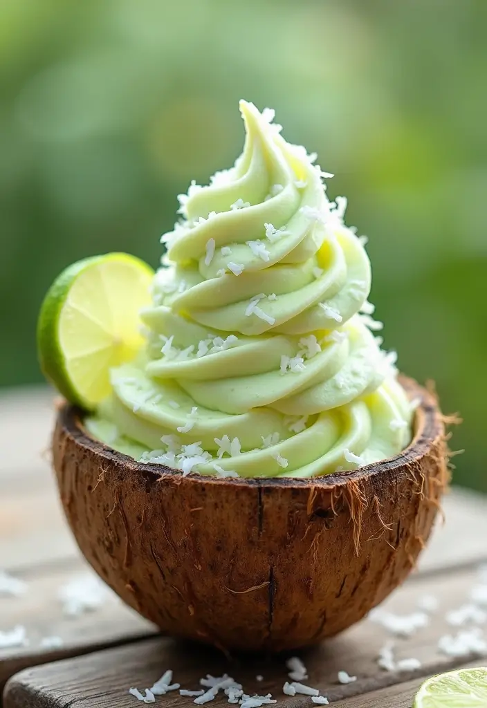 26 Ninja Creami Ice Cream Recipes Sugar Free and Guilt Free 5 26 Ninja Creami Ice Cream Recipes Sugar Free and Guilt Free - 5. Coconut Lime Refresh