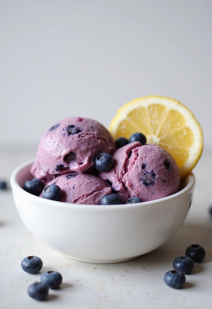 26 Ninja Creami Ice Cream Recipes Sugar Free and Guilt Free 9 26 Ninja Creami Ice Cream Recipes Sugar Free and Guilt Free - 9. Lemon Blueberry Swirl