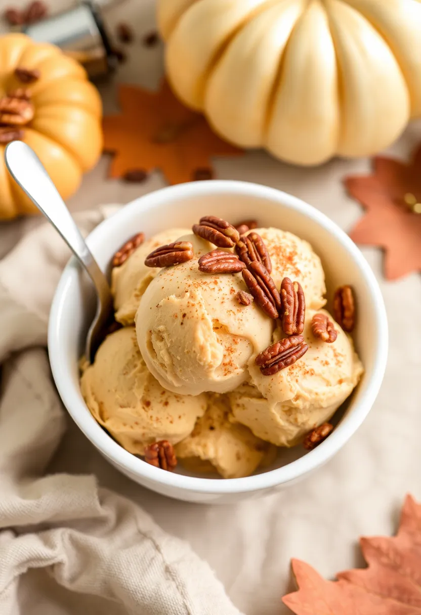 27 Delicious Dairy-Free Paleo Ice Cream Recipes You Need to Try 12 27 Delicious Dairy-Free Paleo Ice Cream Recipes You Need to Try - 12. Spiced Pumpkin Ice Cream
