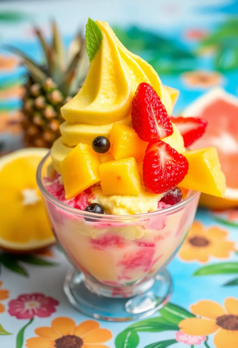27 Delicious Dairy-Free Paleo Ice Cream Recipes You Need to Try 20 27 Delicious Dairy-Free Paleo Ice Cream Recipes You Need to Try - 20. Tropical Fruit Ice Cream