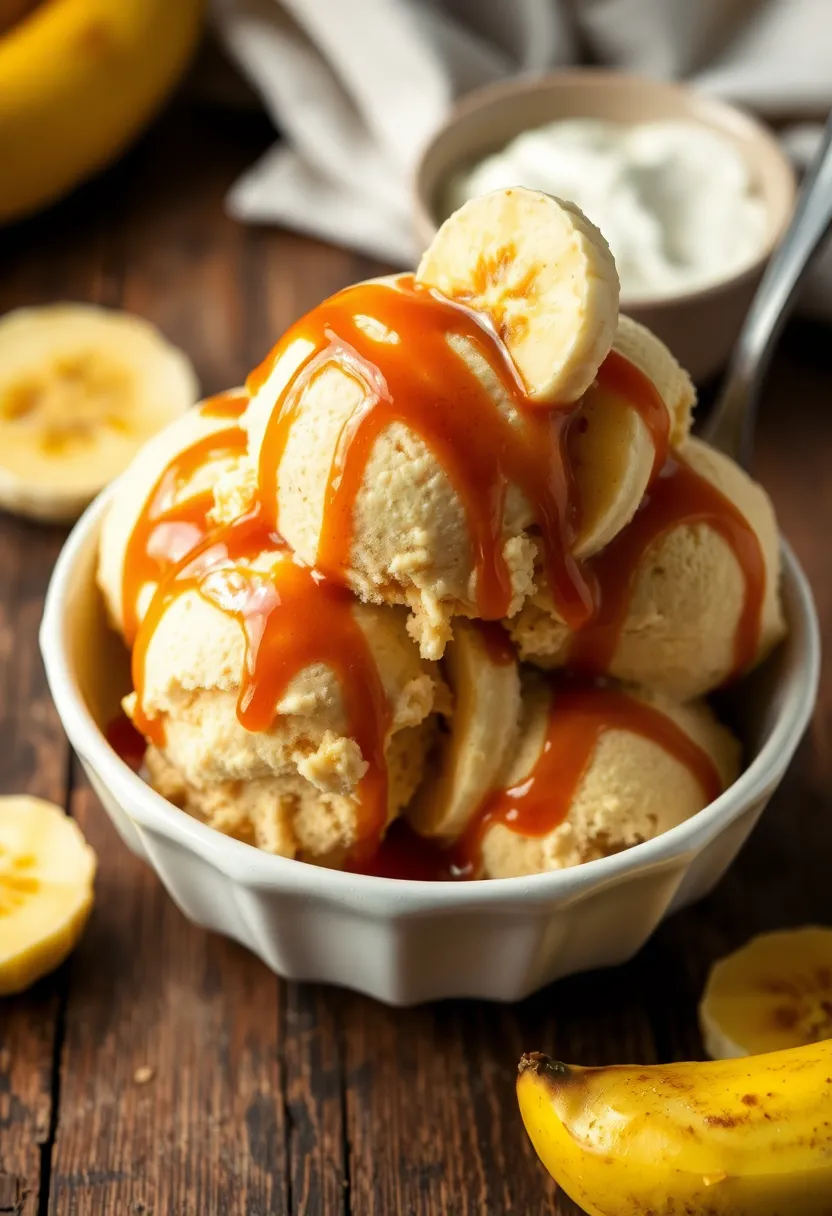 27 Delicious Dairy-Free Paleo Ice Cream Recipes You Need to Try 22 27 Delicious Dairy-Free Paleo Ice Cream Recipes You Need to Try - 22. Caramelized Banana Ice Cream