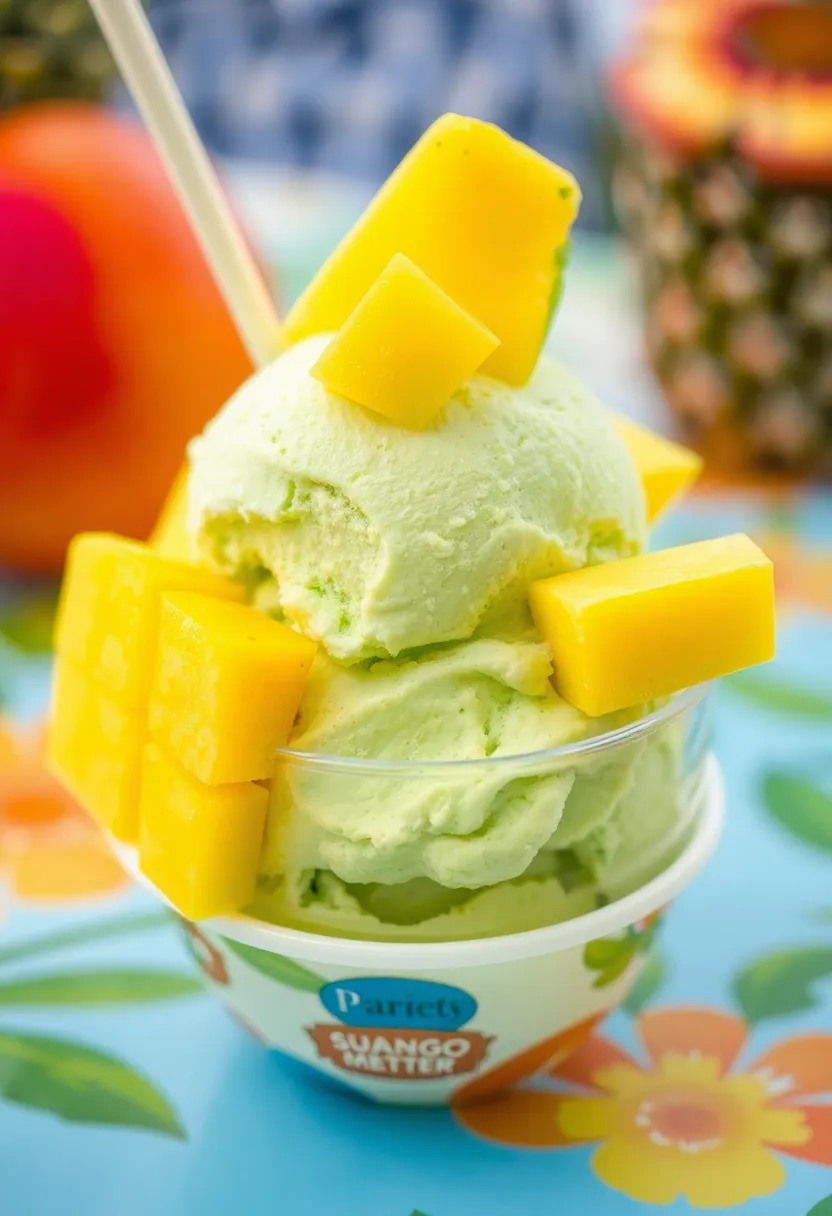 27 Delicious Dairy-Free Paleo Ice Cream Recipes You Need to Try 25 27 Delicious Dairy-Free Paleo Ice Cream Recipes You Need to Try - 25. Tropical Greens Ice Cream