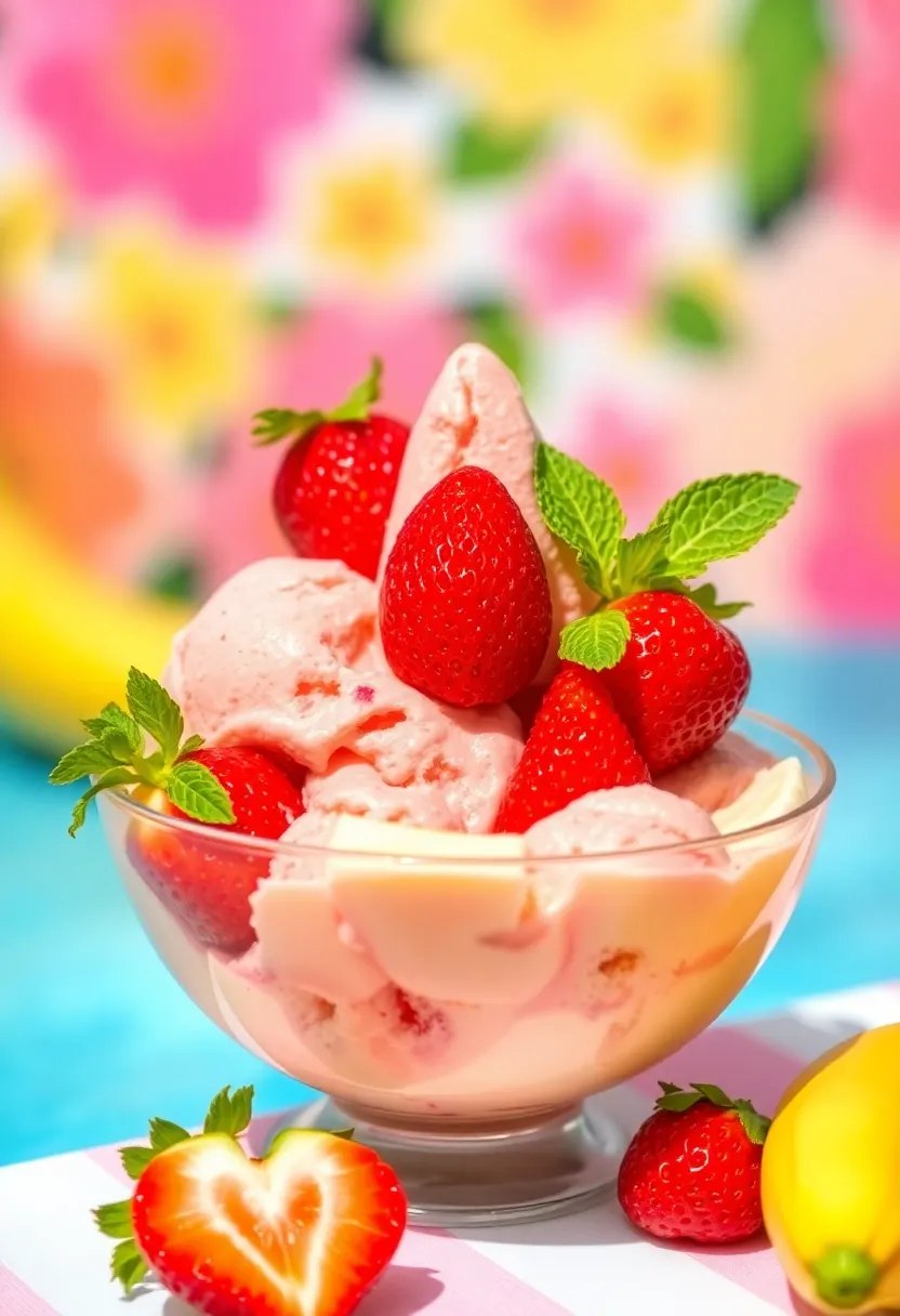 27 Delicious Dairy-Free Paleo Ice Cream Recipes You Need to Try 3 27 Delicious Dairy-Free Paleo Ice Cream Recipes You Need to Try - 3. Strawberry Banana Bliss Ice Cream