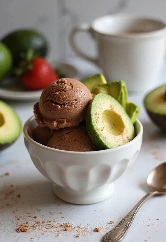 27 Four Ingredient Ice Cream Recipes Quick and Easy 14 27 Four Ingredient Ice Cream Recipes Quick and Easy - 14. Chocolate Avocado Ice Cream