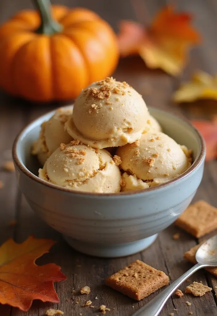 27 Four Ingredient Ice Cream Recipes Quick and Easy 19 27 Four Ingredient Ice Cream Recipes Quick and Easy - 19. Pumpkin Spice Ice Cream