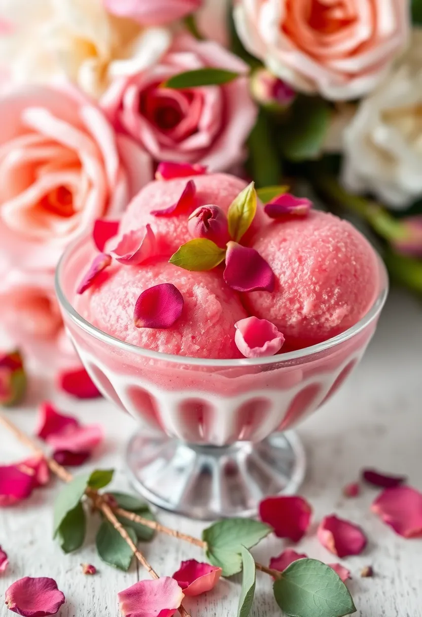 27 Gourmet Dairy-Free Breville Ice Cream Maker Recipes That Taste Like Heaven - 20. Hibiscus Rose Sorbet