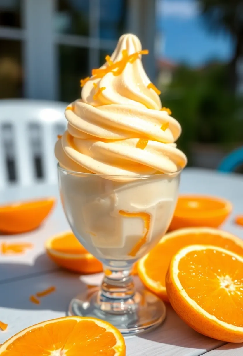 27 Gourmet Dairy-Free Breville Ice Cream Maker Recipes That Taste Like Heaven - 21. Orange Creamsicle Ice Cream