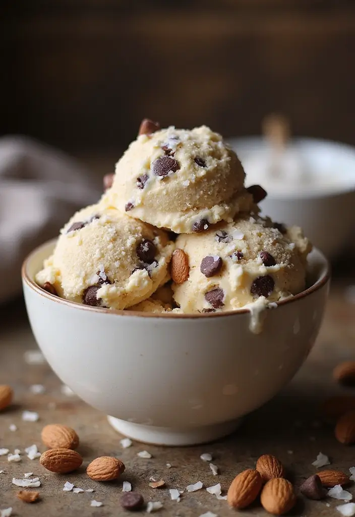 27 Gourmet Dairy-Free Breville Ice Cream Maker Recipes That Taste Like Heaven - 4. Almond Joy Ice Cream