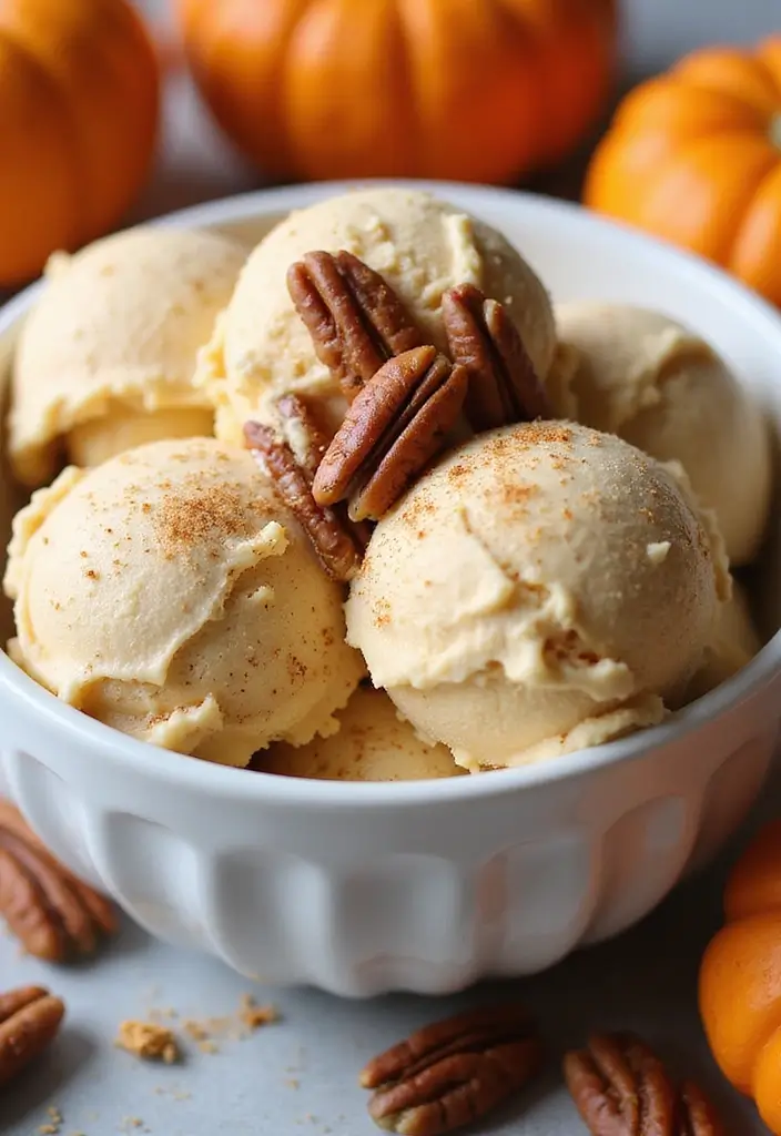 27 Keto Ice Cream Recipes Guilt Free and Creamy - 10. Pumpkin Spice Keto Ice Cream
