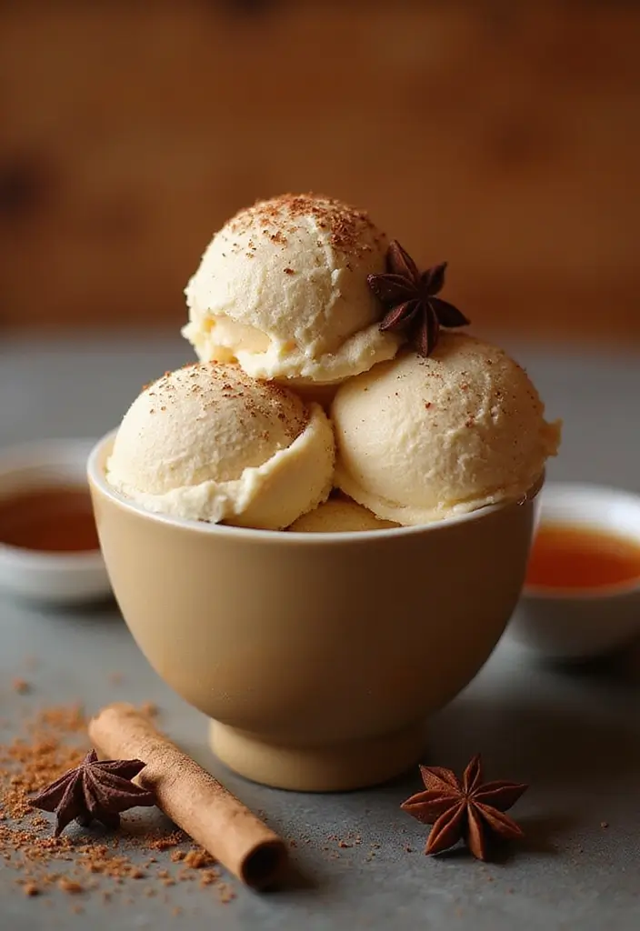 27 Keto Ice Cream Recipes Guilt Free and Creamy - 20. Chai Tea Keto Ice Cream