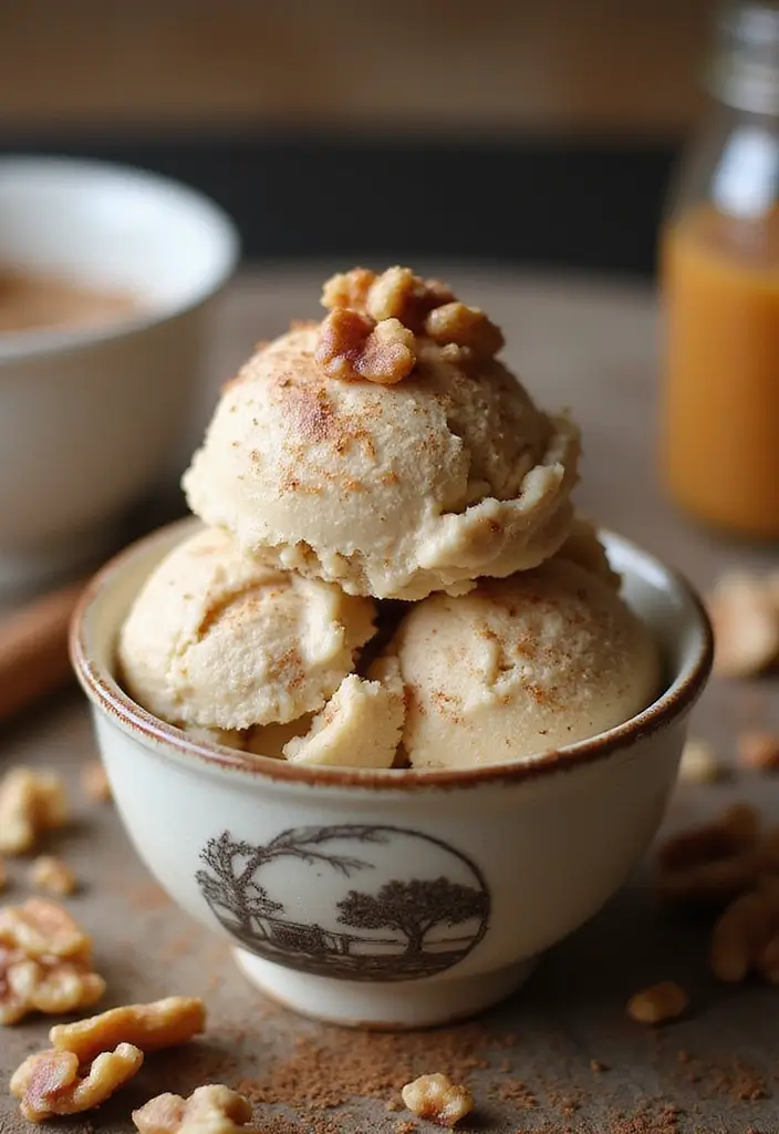 27 Keto Ice Cream Recipes Guilt Free and Creamy - 27. Cinnamon Roll Keto Ice Cream
