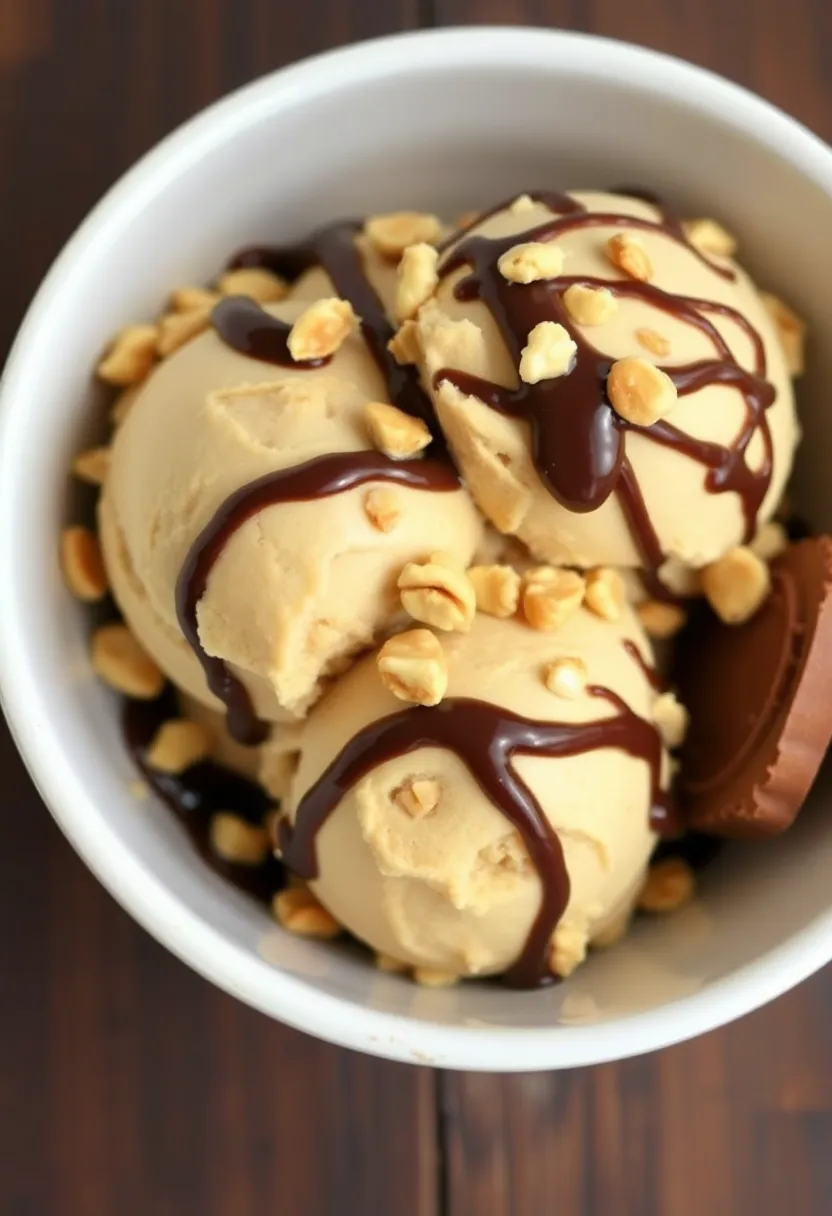 27 Keto Ice Cream Recipes Guilt Free and Creamy - 5. Peanut Butter Cup Keto Ice Cream