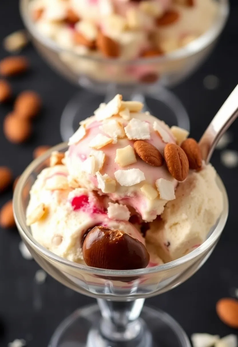 27 Ninja Creami Ice Cream Recipes with Heavy Cream You’ll Love - 10. Almond Joy Bliss