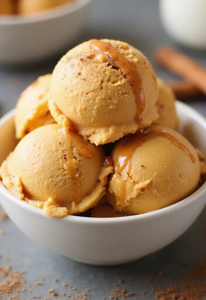 27 Ninja Creami Ice Cream Recipes with Heavy Cream You’ll Love - 13. Pumpkin Spice Delight
