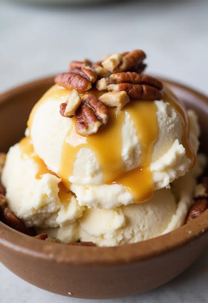 27 Ninja Creami Ice Cream Recipes with Heavy Cream You’ll Love - 14. Maple Pecan Pleasure