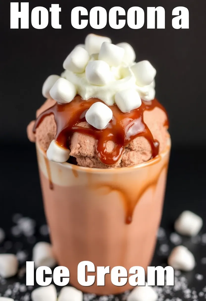 27 Ninja Creami Ice Cream Recipes with Heavy Cream You’ll Love - 24. Hot Cocoa Delight