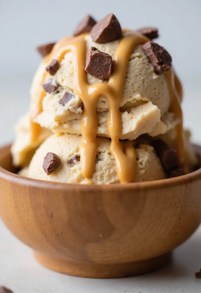 27 Ninja Creami Ice Cream Recipes with Heavy Cream You’ll Love - 8. Peanut Butter Cup Indulgence