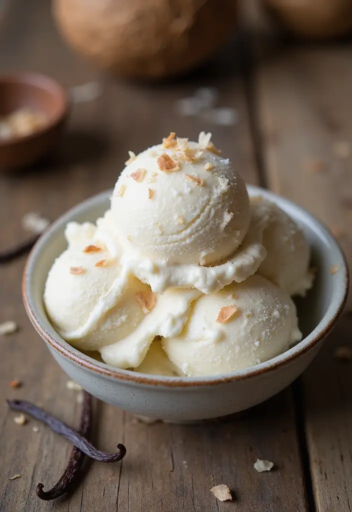 27 Whole30 Ice Cream Recipes Clean and Delicious - 1. Coconut Milk Vanilla Ice Cream