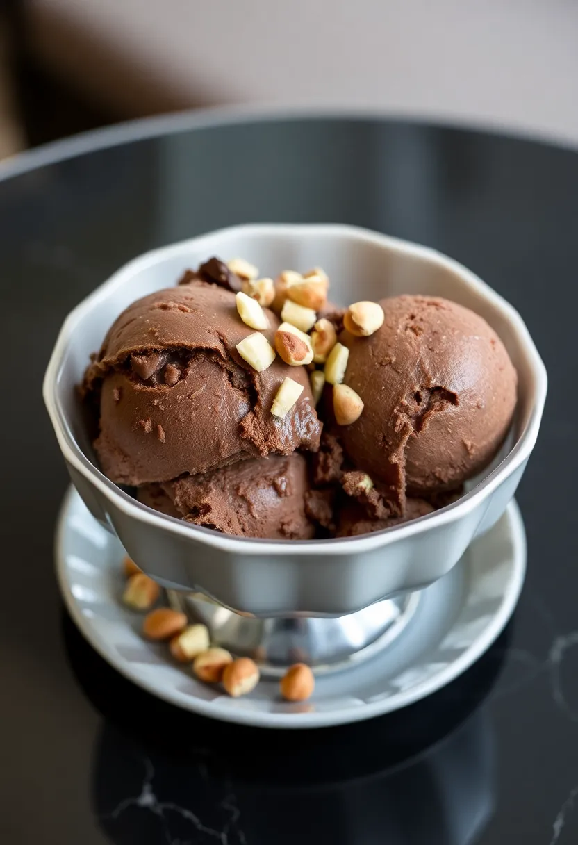 27 Whole30 Ice Cream Recipes Clean and Delicious - 16. Chocolate Hazelnut Ice Cream