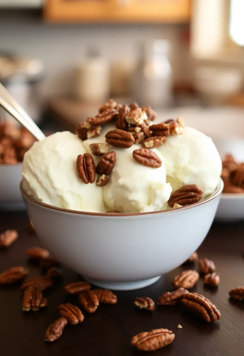 27 Whole30 Ice Cream Recipes Clean and Delicious - 18. Maple Pecan Ice Cream