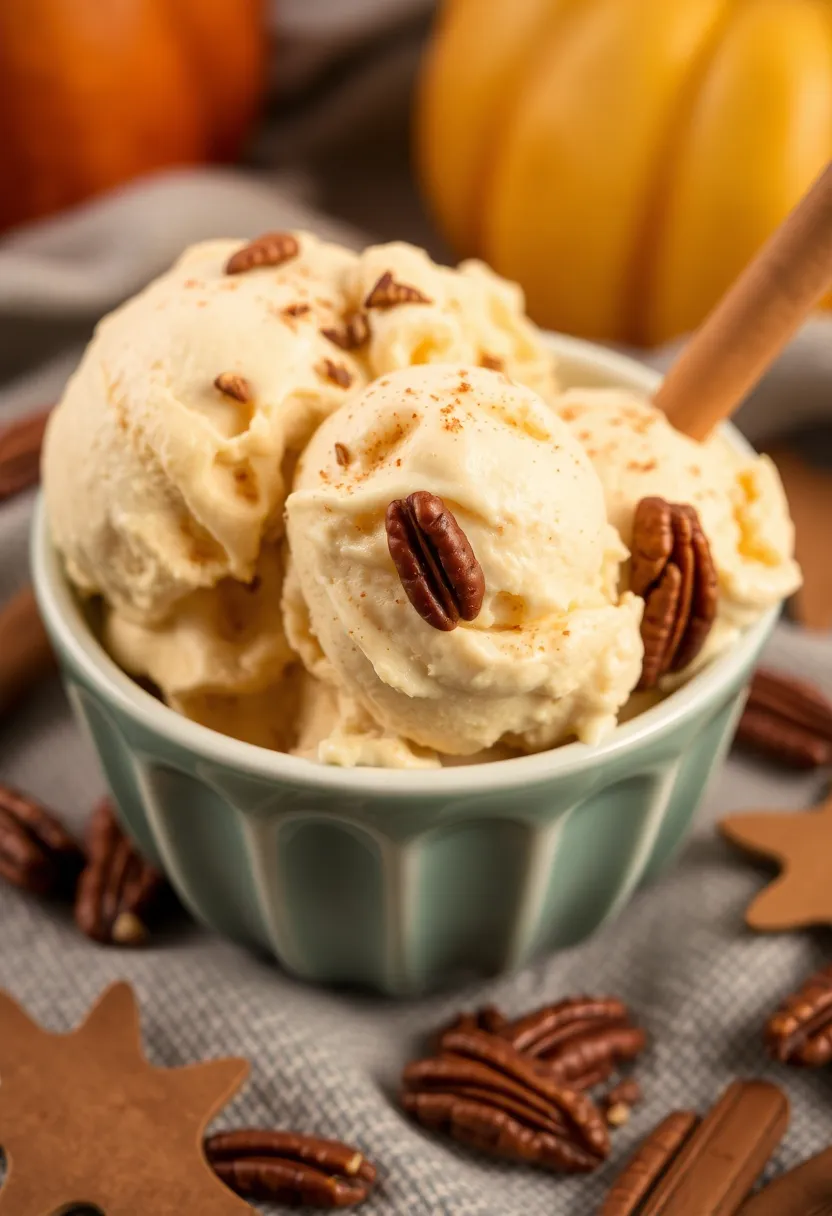 27 Whole30 Ice Cream Recipes Clean and Delicious - 19. Pumpkin Spice Ice Cream