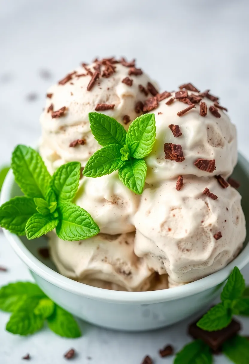 27 Whole30 Ice Cream Recipes Clean and Delicious - 21. Chocolate Mint Ice Cream