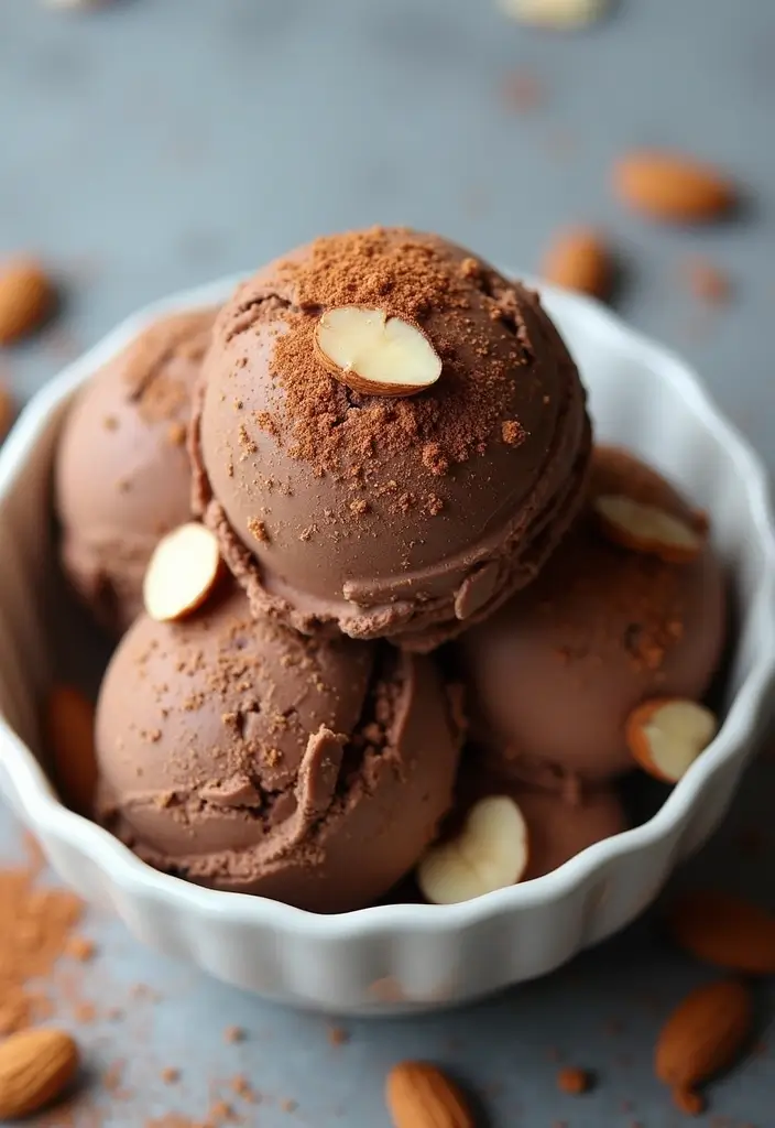 27 Whole30 Ice Cream Recipes Clean and Delicious - 3. Almond Milk Chocolate Ice Cream