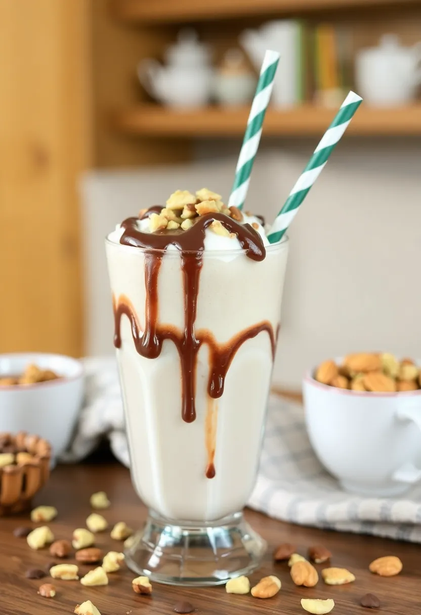 28 Ice Cream Cocktail Recipes Perfect for Evenings 17 28 Ice Cream Cocktail Recipes Perfect for Evenings - 17. Nutty Buddy Shake