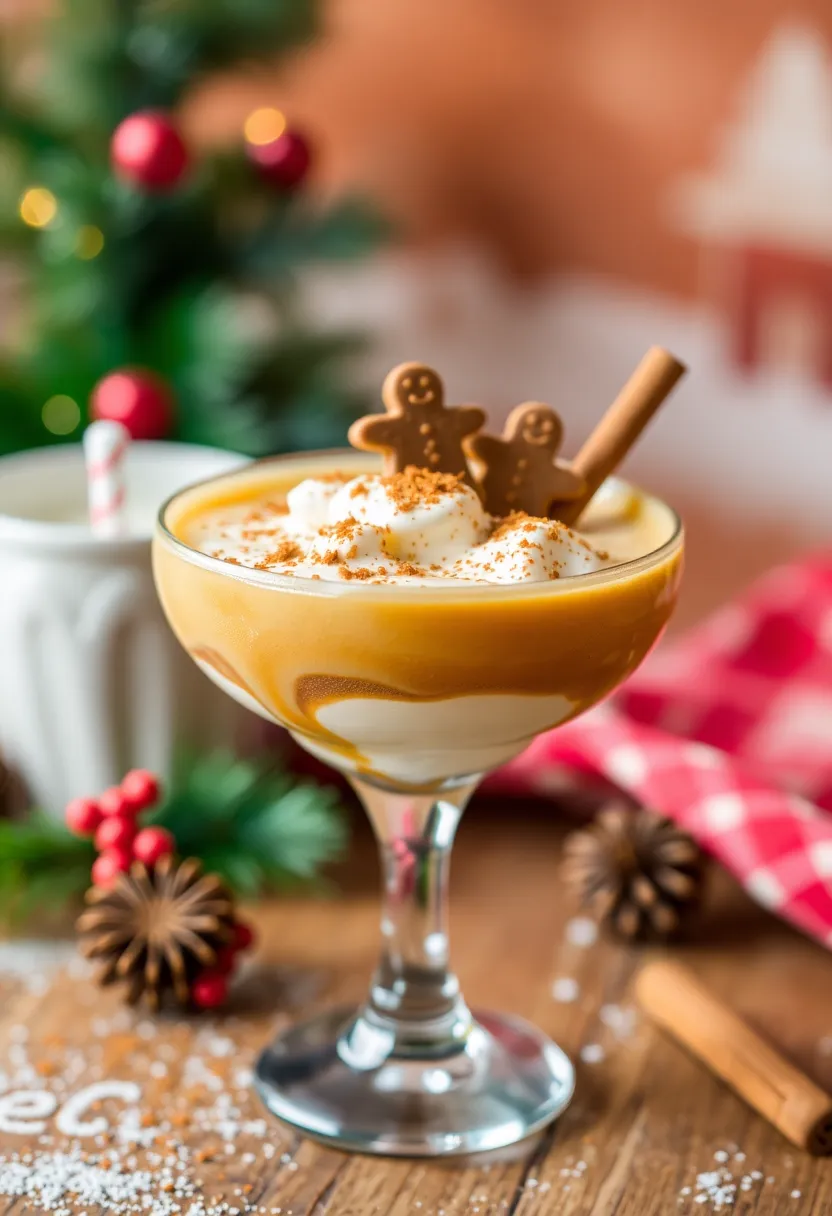 28 Ice Cream Cocktail Recipes Perfect for Evenings 21 28 Ice Cream Cocktail Recipes Perfect for Evenings - 21. Gingerbread Ice Cream Cocktail