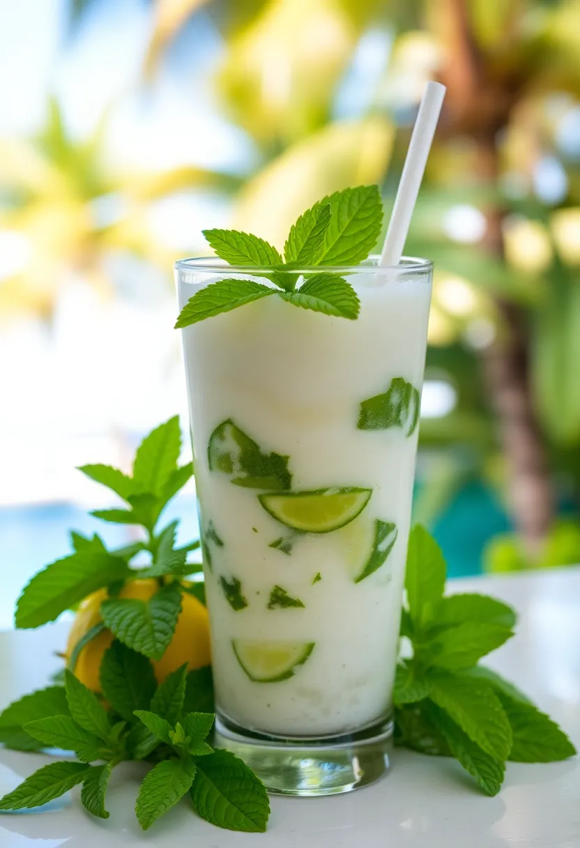 28 Ice Cream Cocktail Recipes Perfect for Evenings 27 28 Ice Cream Cocktail Recipes Perfect for Evenings - 27. Creamy Coconut Mojito
