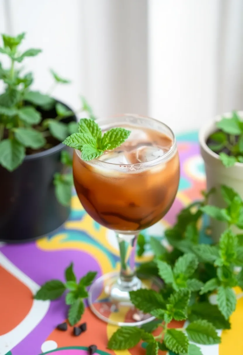 28 Ice Cream Cocktail Recipes Perfect for Evenings 5 28 Ice Cream Cocktail Recipes Perfect for Evenings - 5. Mint Chocolate Chip Bliss