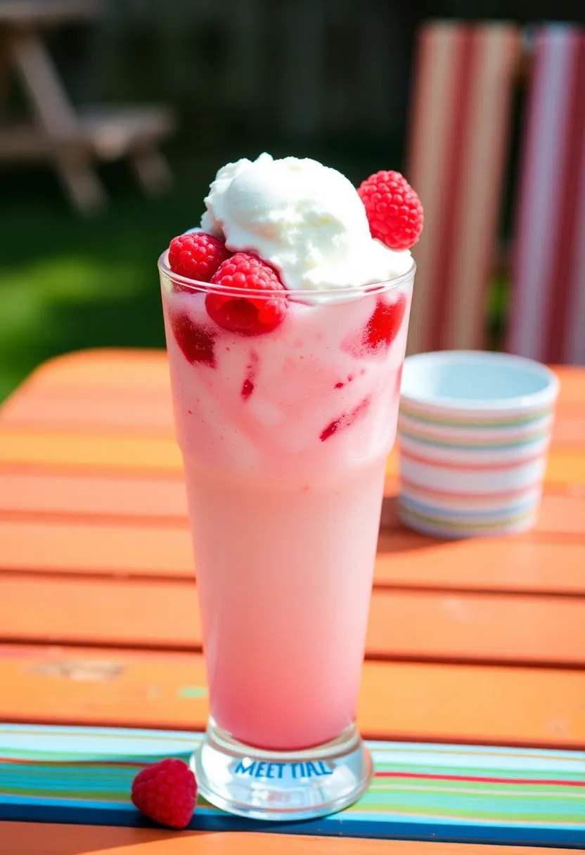 28 Ice Cream Cocktail Recipes Perfect for Evenings 6 28 Ice Cream Cocktail Recipes Perfect for Evenings - 6. Raspberry Cream Soda Fizz