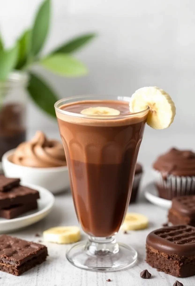 28 Ice Cream Cocktail Recipes Perfect for Evenings 7 28 Ice Cream Cocktail Recipes Perfect for Evenings - 7. Chocolate Banana Bliss