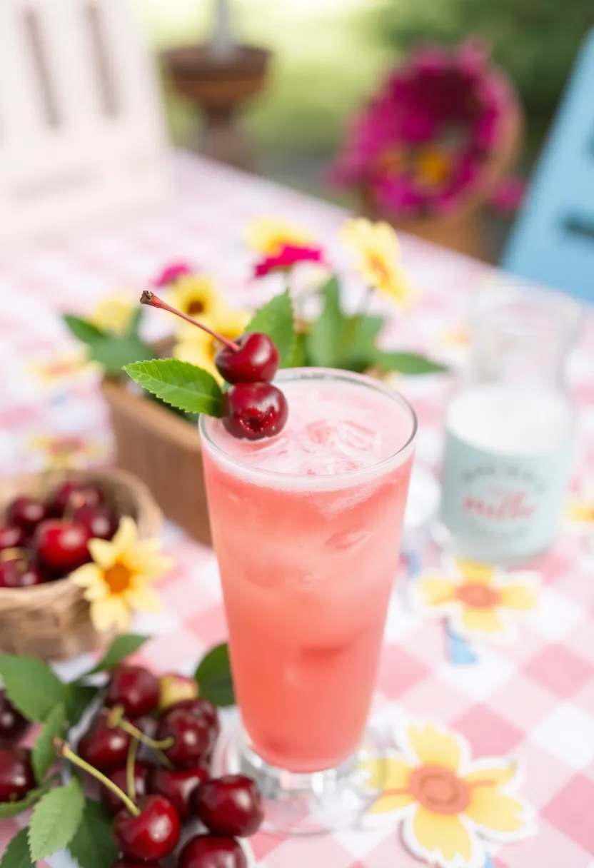 28 Ice Cream Cocktail Recipes Perfect for Evenings 9 28 Ice Cream Cocktail Recipes Perfect for Evenings - 9. Cherry Vanilla Bliss