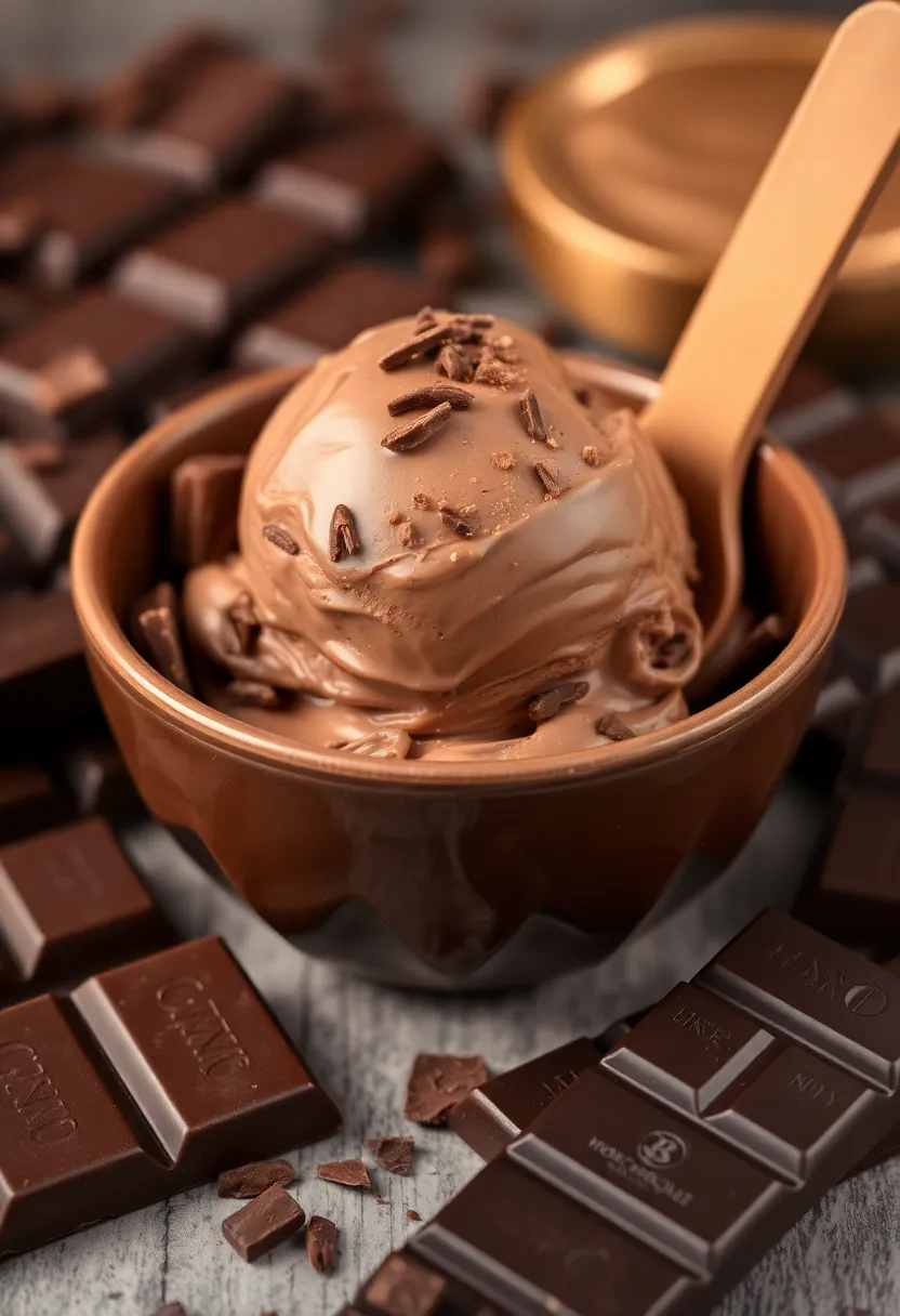 28 Ninja Creami Ice Cream Recipes Jello Inspired - 11. Chocolate Jello Creami Treat