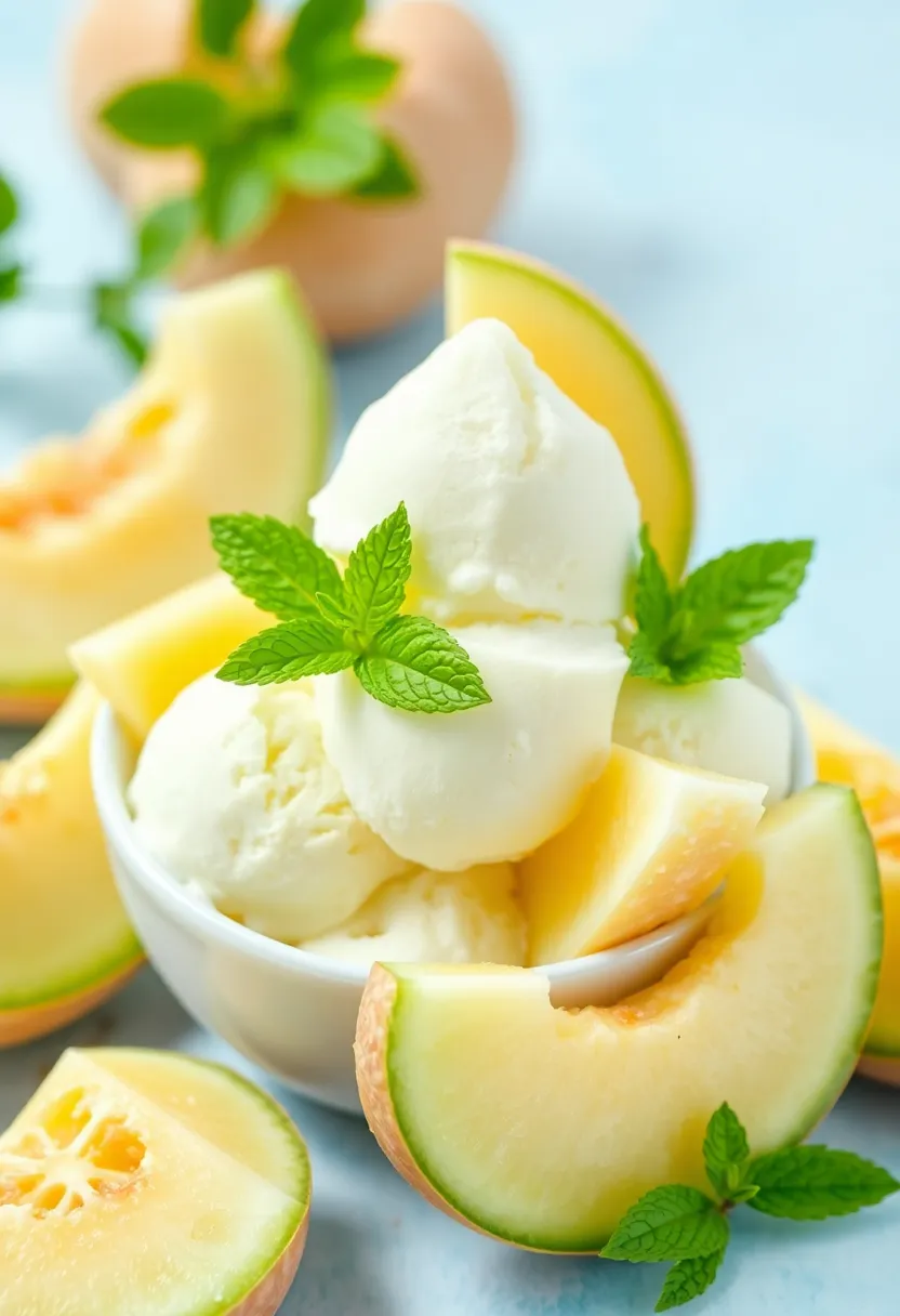 28 Ninja Creami Ice Cream Recipes Jello Inspired - 16. Honeydew Melon Jello Creami