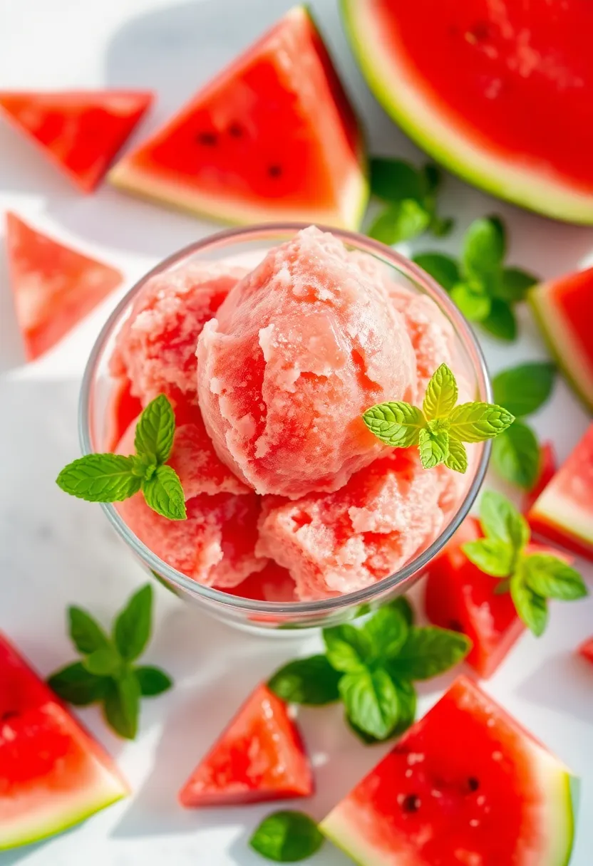 28 Ninja Creami Ice Cream Recipes Jello Inspired - 17. Watermelon Jello Creami