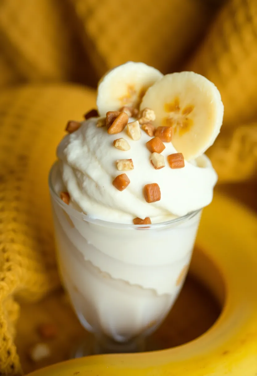 28 Ninja Creami Ice Cream Recipes Jello Inspired - 20. Nutty Banana Jello Creami