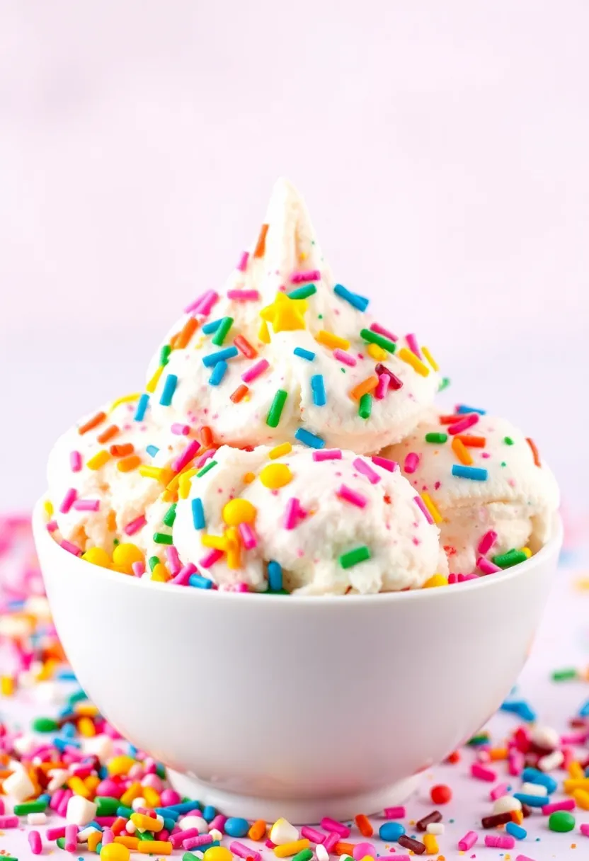 28 Ninja Creami Ice Cream Recipes Jello Inspired - 23. Funfetti Jello Creami