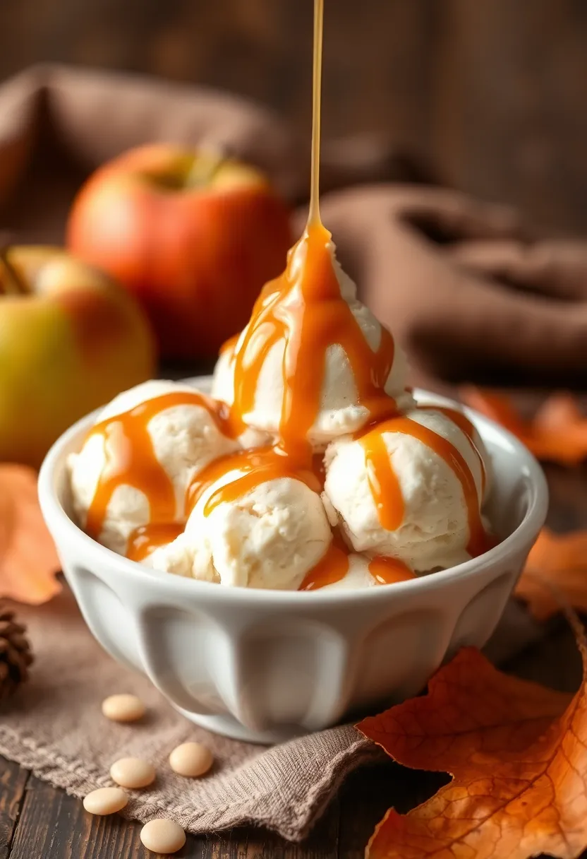 28 Ninja Creami Ice Cream Recipes Jello Inspired - 25. Caramel Apple Jello Creami
