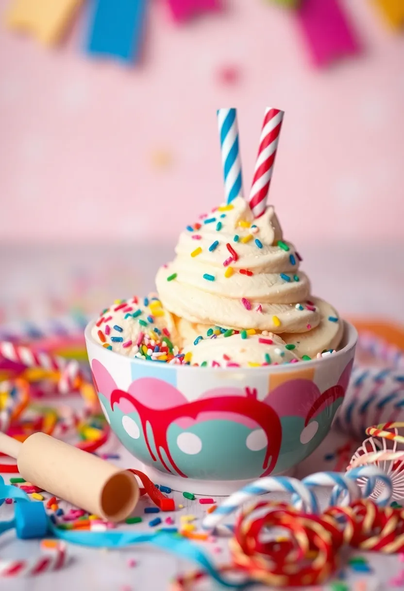 28 Ninja Creami Ice Cream Recipes Jello Inspired - 27. Birthday Cake Jello Creami