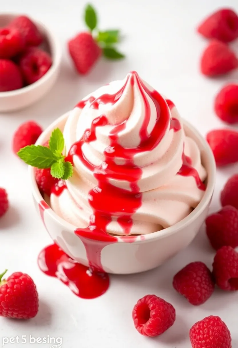 28 Ninja Creami Ice Cream Recipes Jello Inspired - 7. Raspberry Creami Swirl