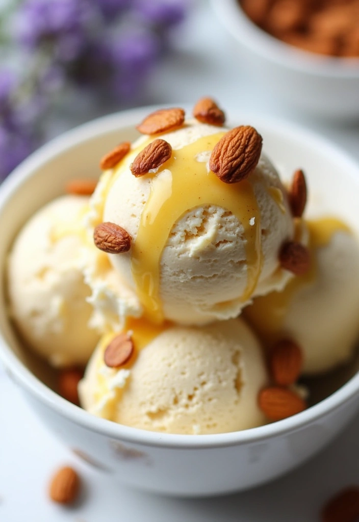 28 Unique Ice Cream Recipes That Will Surprise You 12 28 Unique Ice Cream Recipes That Will Surprise You - 12. Honey Lavender Almond Ice Cream